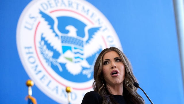 Homeland Security Secretary Kristi Noem 