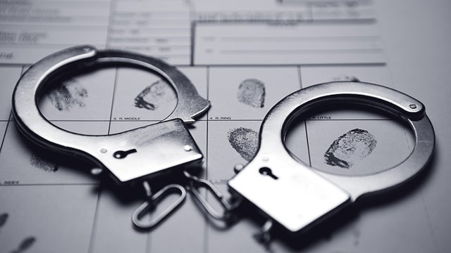 Handcuffs And Fingerprints 