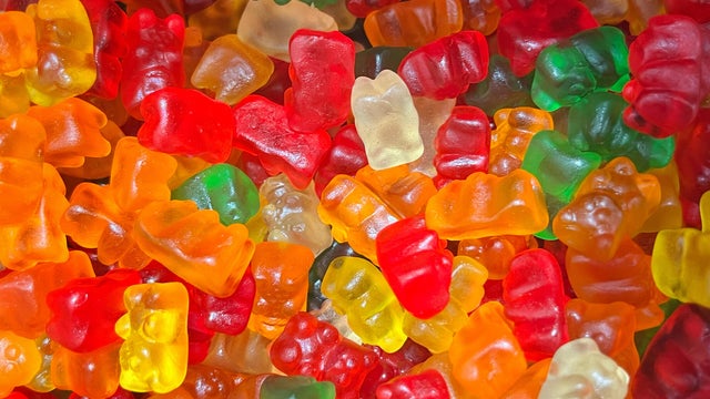 Gummy bear candies 