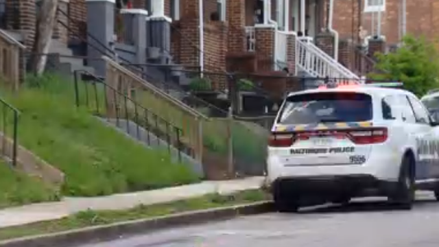 Baltimore Police Vehicle 