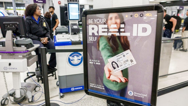 Miami, Florida, Miami International Airport, Homeland Security REAL ID message 