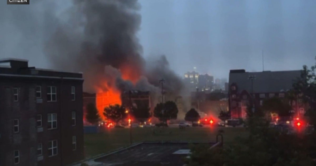 Flames, smoke seen as West Philly apartment fire reaches 3 alarms 